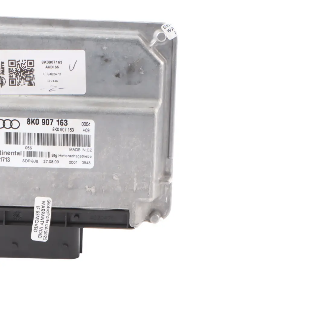Differential Control Unit Function Module to Audi S5 8T with Part number 8K0907163 Audi S5 8T Differential Control Unit Function Module - SKU 8K0907163 - Part number 8K0907163