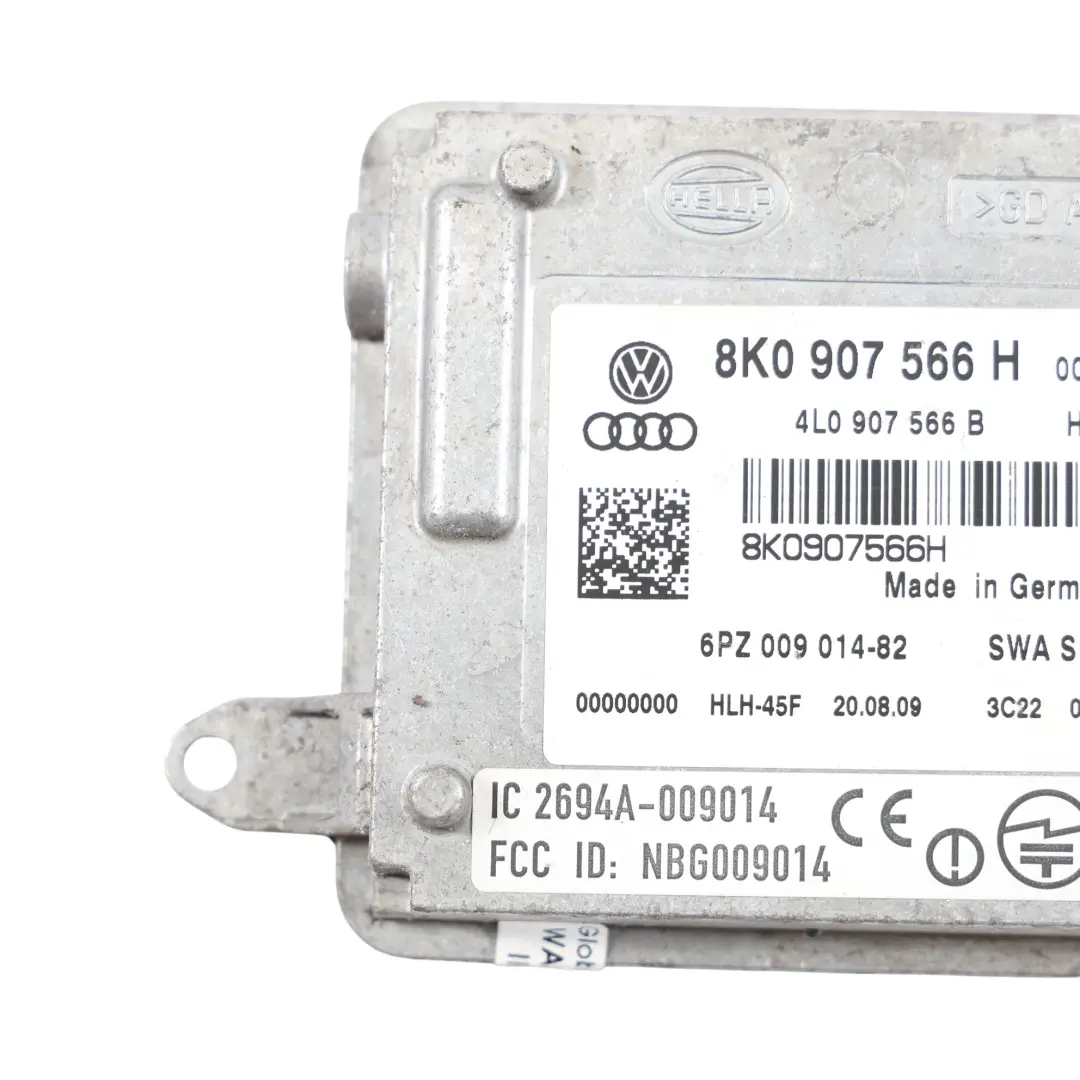 Módulo De Control De Asistencia De Carril Trasero Derecho para Audi A5 8T con número de pieza 8K0907566H Audi A5 8T Módulo De Control De Asistencia De Carril Trasero Derecho - SKU 8K0907566H - Número de pieza 8K0907566H