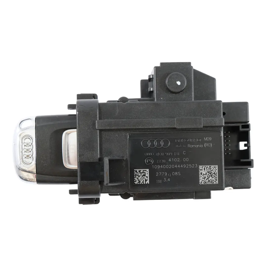Module Commande Barillet Verrouillage D'Allumage Clé pour Audi A4 B8 à propos du numéro de pièce 8K0909131C Audi A4 B8 Module Commande Barillet Verrouillage D'Allumage Clé - SKU 8K0909131C - Numéro de pièce 8K0909131C