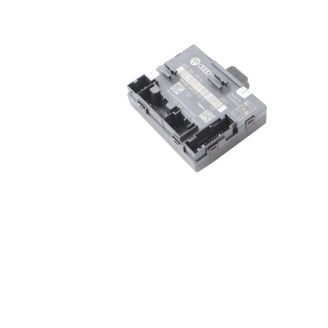 Moduł Sterownik Drzwi Lewy Przód Przedni ECU do Audi Q5 8R o numerze 8K0959793N Audi Q5 8R Moduł Sterownik Drzwi Lewy Przód Przedni ECU - SKU 8K0959793N - Numer Części 8K0959793N