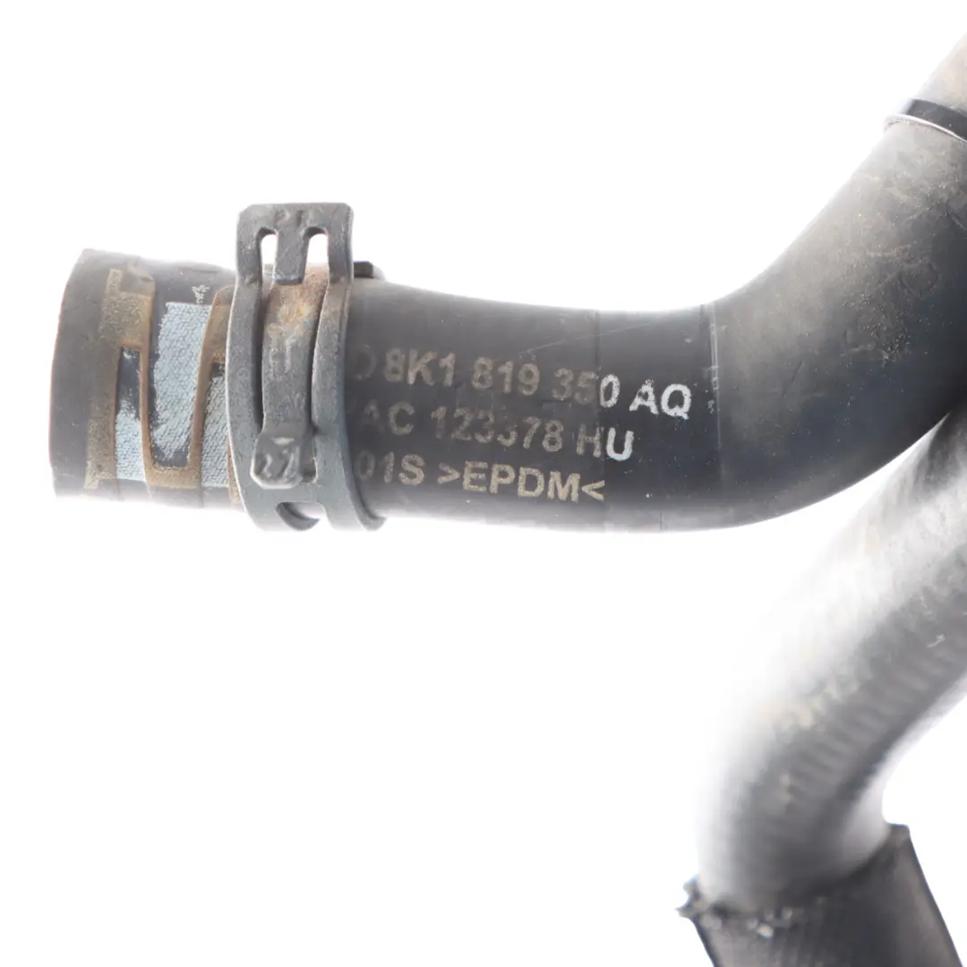 Audi A4 S4 B8 Mangueras Agua Refrigeración Radiador 3.0 TFSI - SKU 8K1819350AQ - Número de pieza 8K1819350AQ