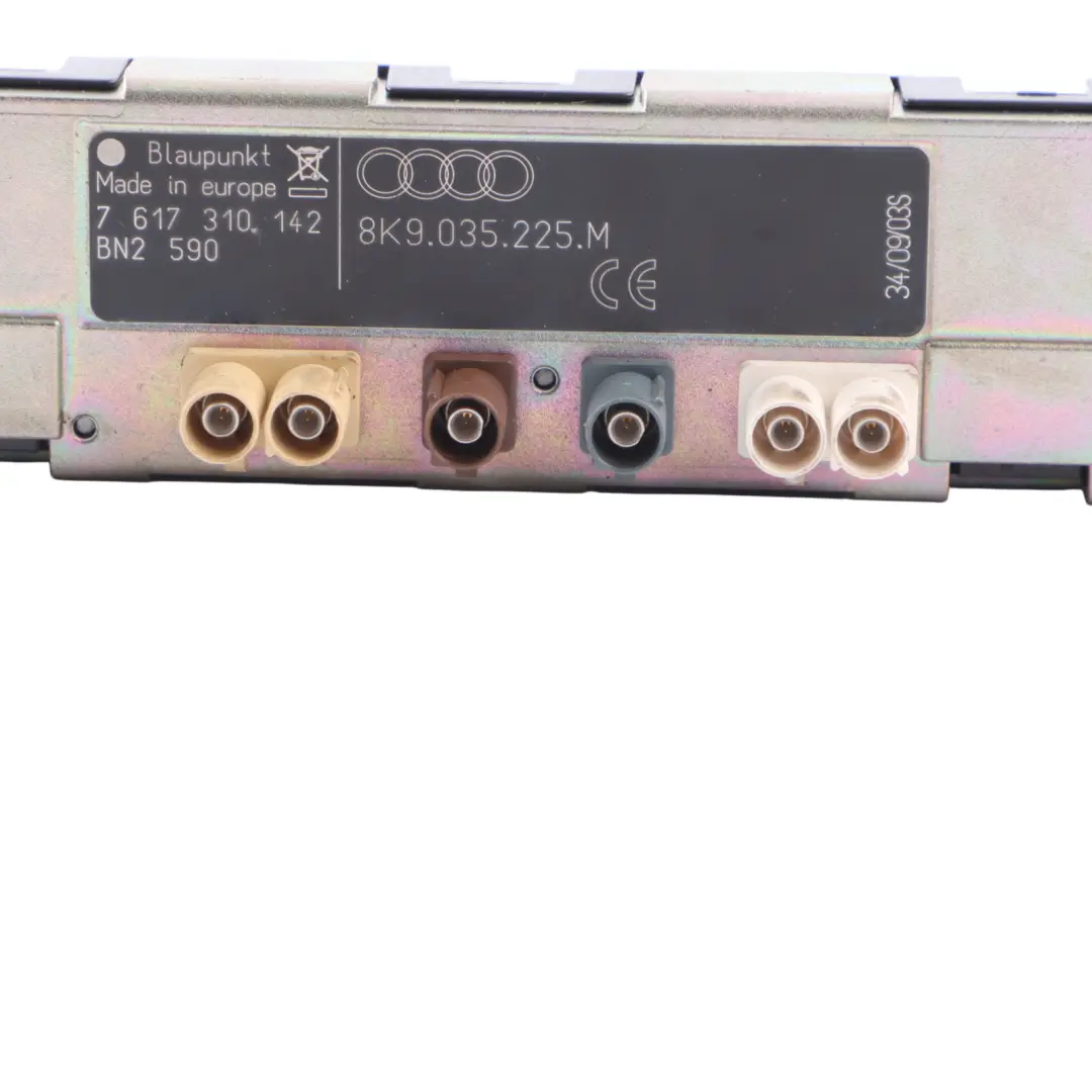 Antenna Amplifier Aerial Module Control Unit Left N/S to Audi S4 B8 with Part number 8K9035225M Audi S4 B8 Antenna Amplifier Aerial Module Control Unit Left N/S - SKU 8K9035225M - Part number 8K9035225M