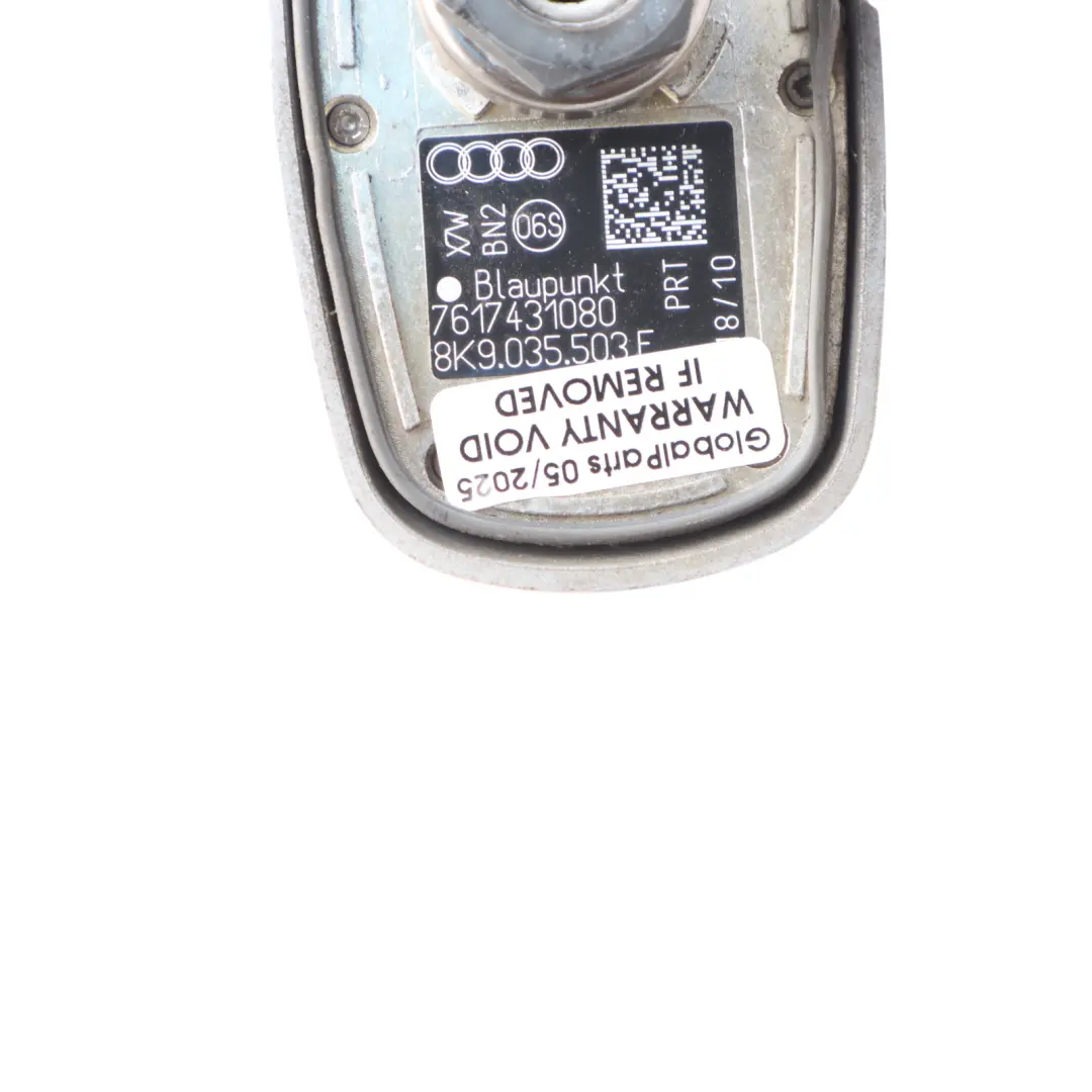 Roof Antenna Shark Fin Ice Silver Metallic - X7W to Audi A4 S4 B8 Avant with Part number 8K9035503E Audi A4 S4 B8 Avant Roof Antenna Shark Fin Ice Silver Metallic - X7W - SKU 8K9035503E-ICS - Part number 8K9035503E