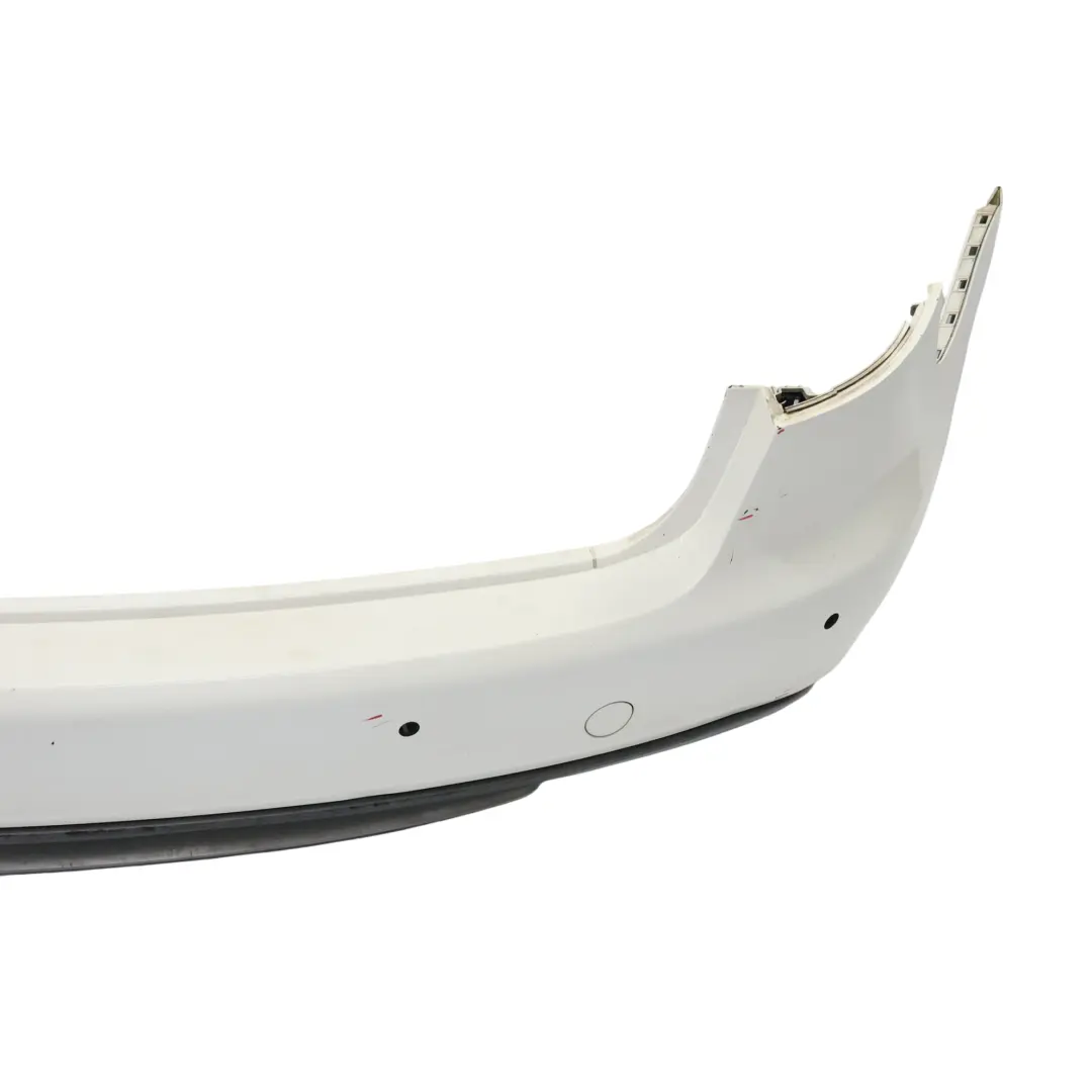Bumper Trim Panel Cover Ibis White - Y9C to Audi S4 B8 Avant Rear with Part number 8K9807303C Audi S4 B8 Avant Rear Bumper Trim Panel Cover Ibis White - Y9C - SKU 8K9807303C-IWH - Part number 8K9807303C