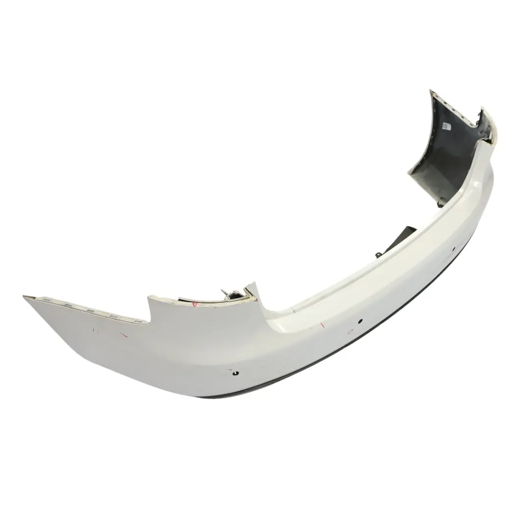 Bumper Trim Panel Cover Ibis White - Y9C to Audi S4 B8 Avant Rear with Part number 8K9807303C Audi S4 B8 Avant Rear Bumper Trim Panel Cover Ibis White - Y9C - SKU 8K9807303C-IWH - Part number 8K9807303C