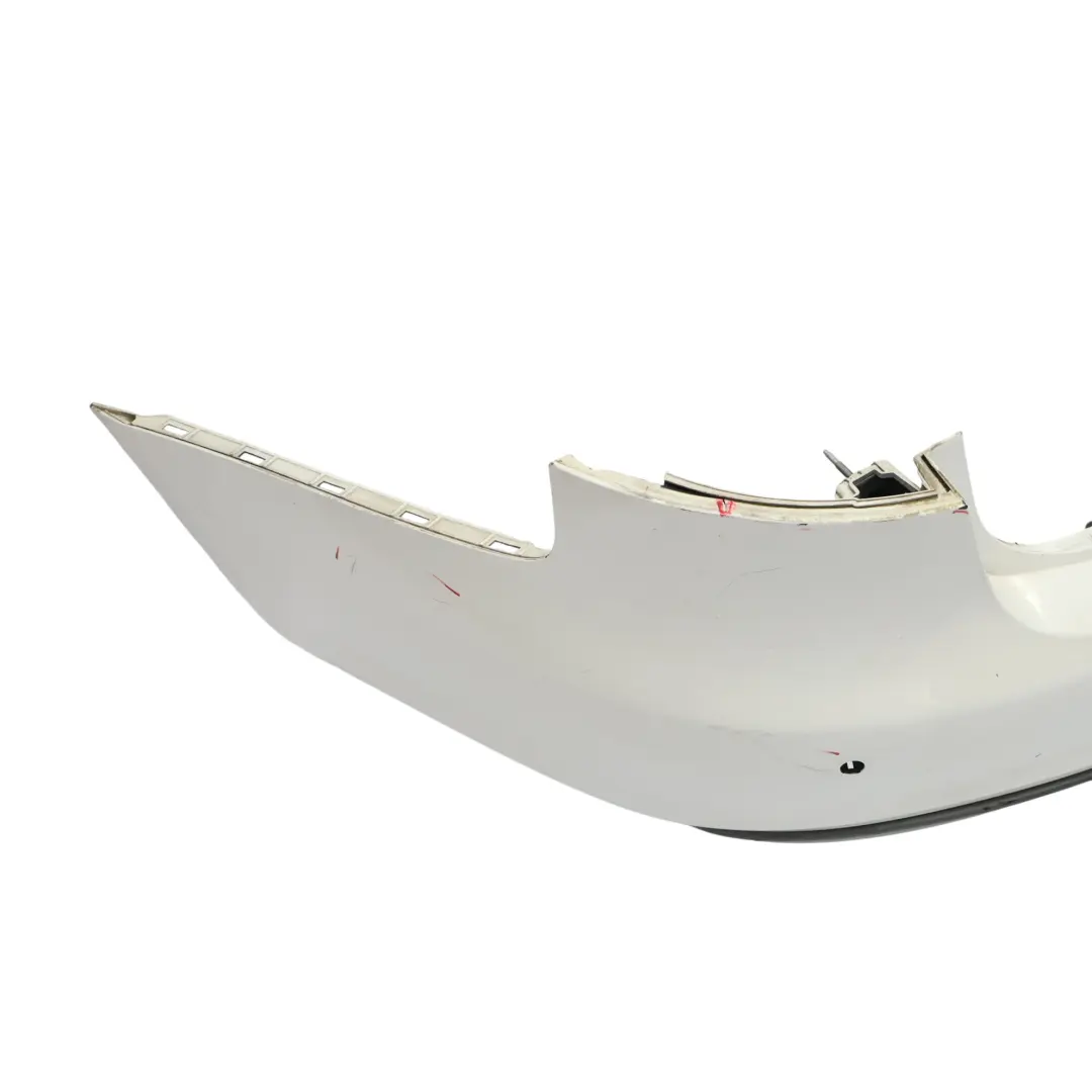 Bumper Trim Panel Cover Ibis White - Y9C to Audi S4 B8 Avant Rear with Part number 8K9807303C Audi S4 B8 Avant Rear Bumper Trim Panel Cover Ibis White - Y9C - SKU 8K9807303C-IWH - Part number 8K9807303C