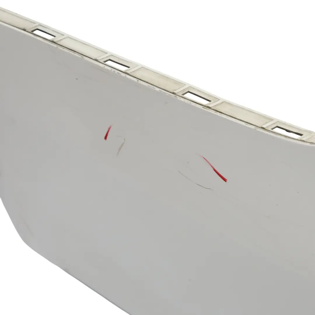 Bumper Trim Panel Cover Ibis White - Y9C to Audi S4 B8 Avant Rear with Part number 8K9807303C Audi S4 B8 Avant Rear Bumper Trim Panel Cover Ibis White - Y9C - SKU 8K9807303C-IWH - Part number 8K9807303C