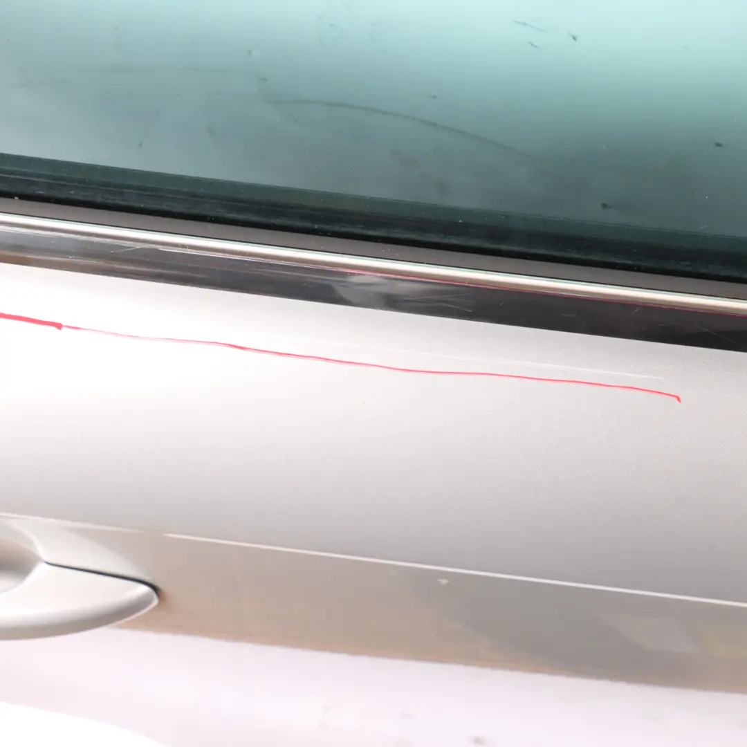 Audi A4 B8 Limousine Rear Door Right O/S Ice Silver Metallic - X7W - SKU 8K5833052D-ICS1 - Part number 8K5833052D