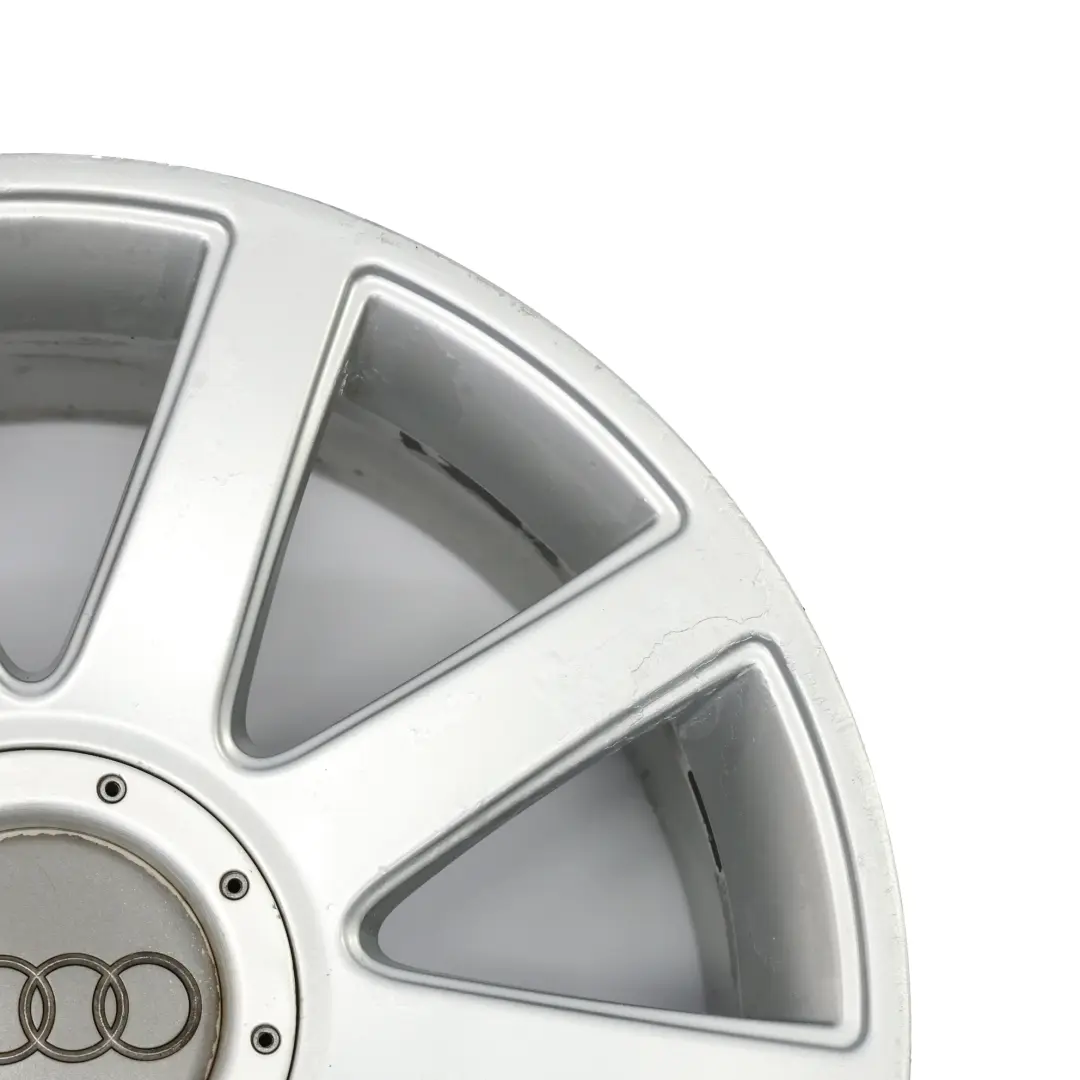 Mk1 8N TT Argento Cerchio In Lega 18" 8J ET:33 A 9 Razze per Audi con numero di parte 8N0601025S Audi Mk1 8N TT Argento Cerchio In Lega 18" 8J ET:33 A 9 Razze - SKU 8N0601025S-1 - Numero di parte 8N0601025S