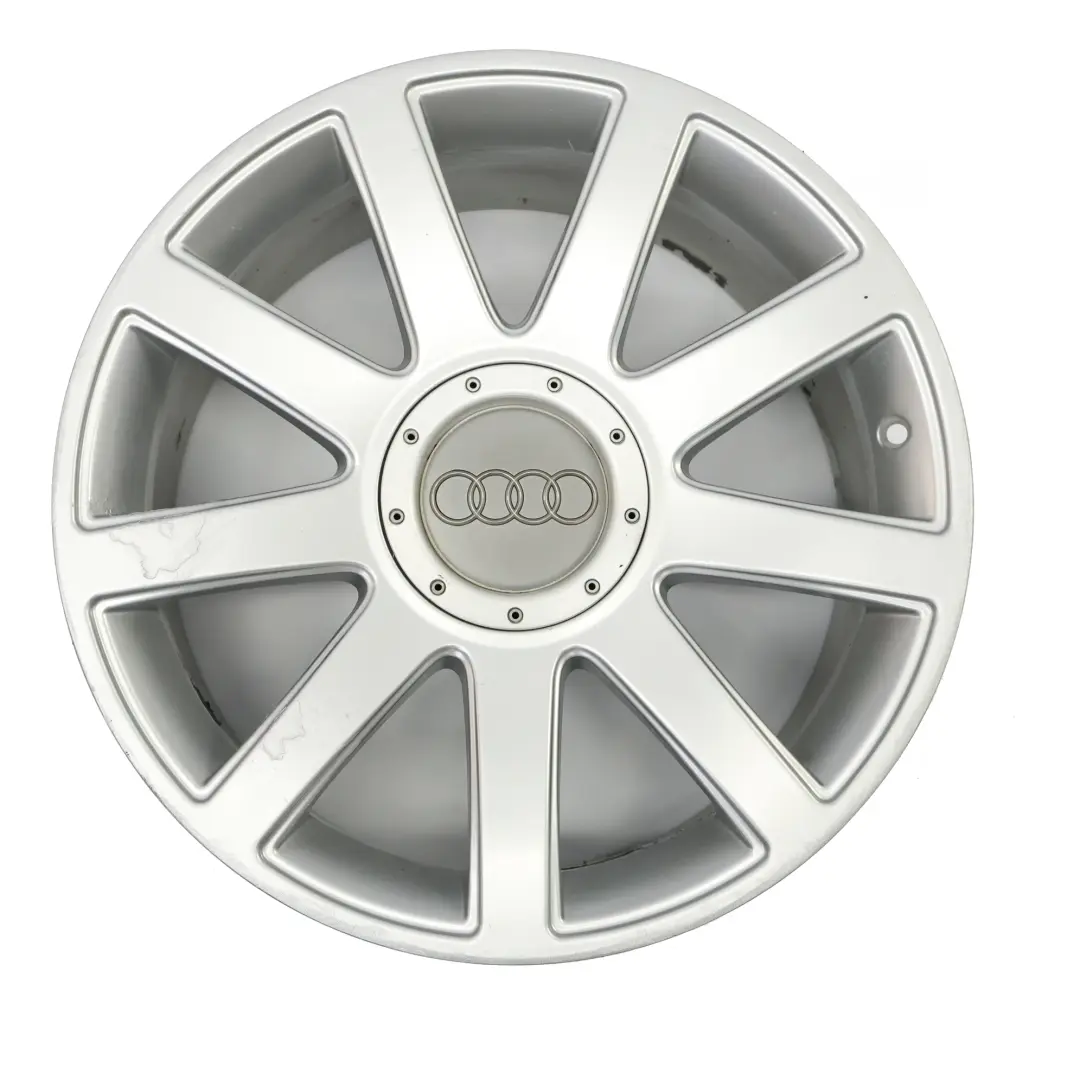 Mk1 8N TT Srebrna Felga Aluminiowa 18" 8J ET:33 do Audi o numerze 8N0601025S Audi Mk1 8N TT Srebrna Felga Aluminiowa 18" 8J ET:33 - SKU 8N0601025S-2 - Numer Części 8N0601025S