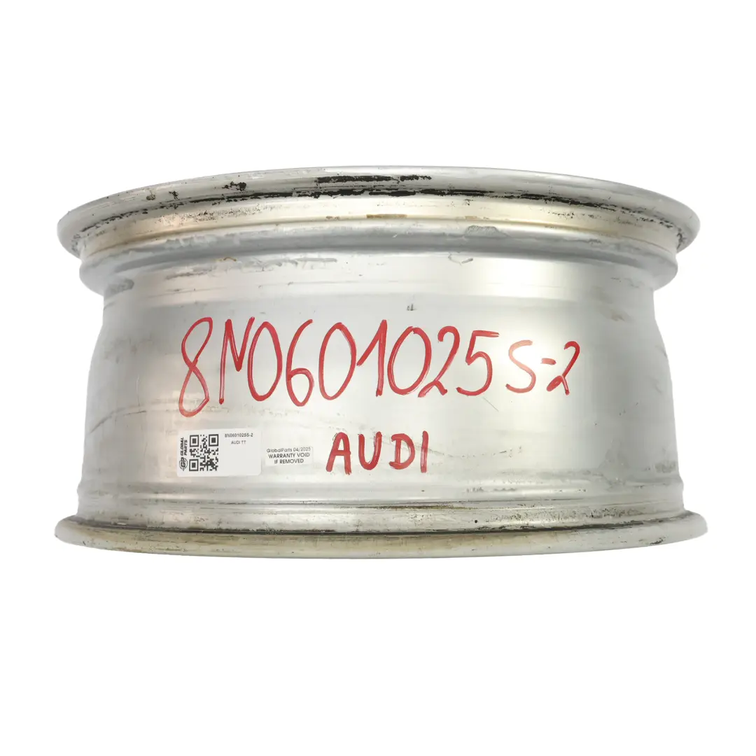Mk1 8N Silver Wheel Alloy Rim 18" 8J ET:33 9-Spoke Audi TT - SKU 8N0601025S-2 - Part number 8N0601025S