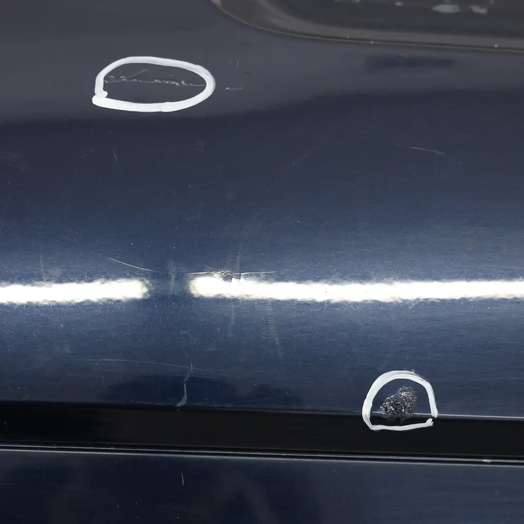 Audi TT 8N Rear Bumper Panel Covering Trim Moro Blue Pearl Effect - Z5L - SKU 8N0807511-MOR - Part number 8N0807511