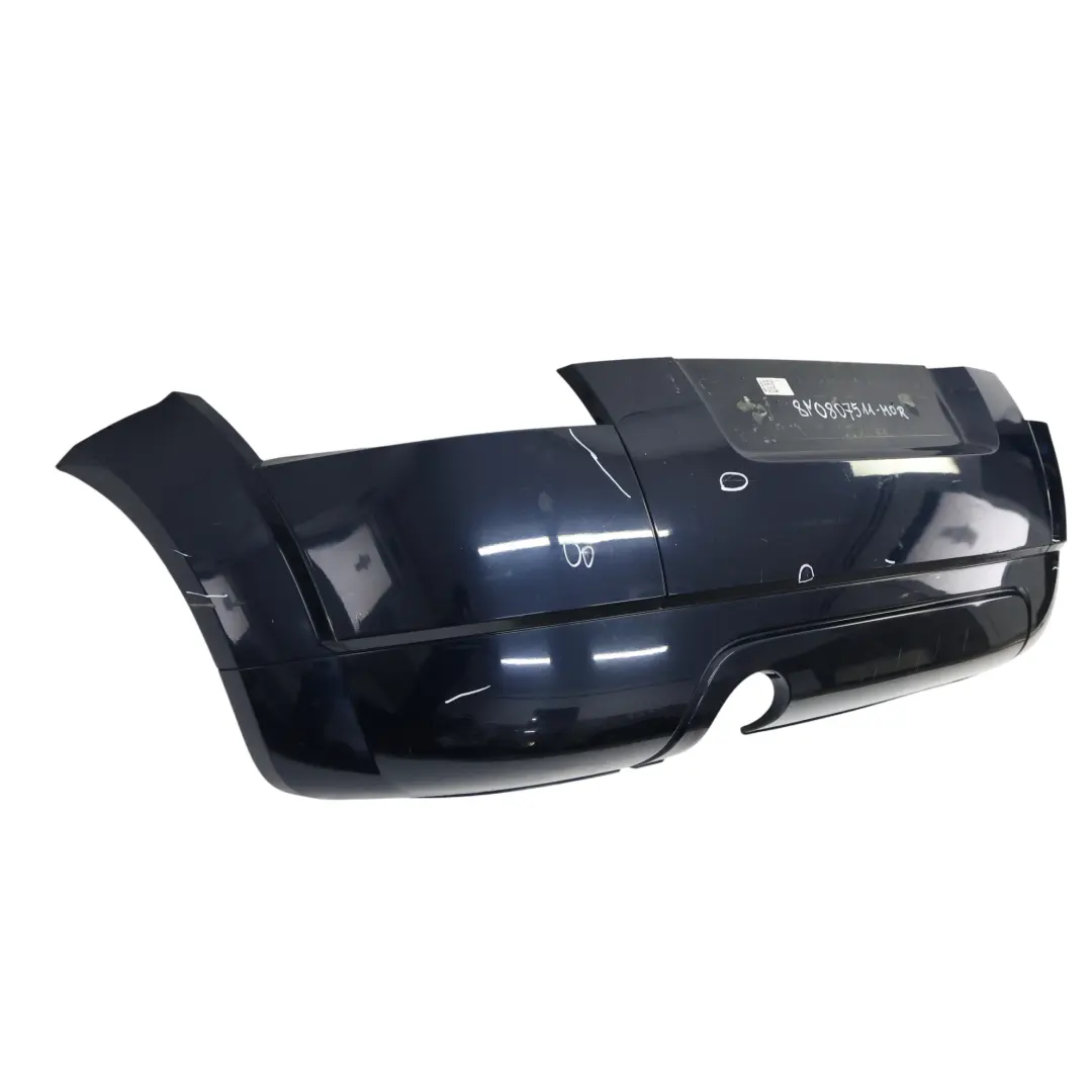 8N Rear Bumper Panel Covering Trim Moro Blue Pearl Effect - Z5J to Audi TT with Part number 8N0807511 Audi TT 8N Rear Bumper Panel Covering Trim Moro Blue Pearl Effect - Z5J - SKU 8N0807511-MOR - Part number 8N0807511