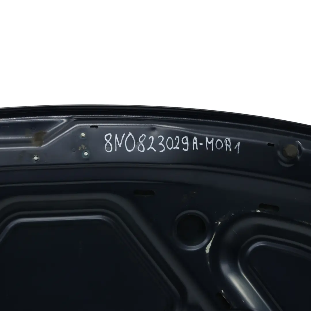 Audi TT 8N Hood Bonnet Panel Front Engine Cover Moro Blue Pearl Effect - Z5J - SKU 8N0823029A-MOR1 - Part number 8N0823029A