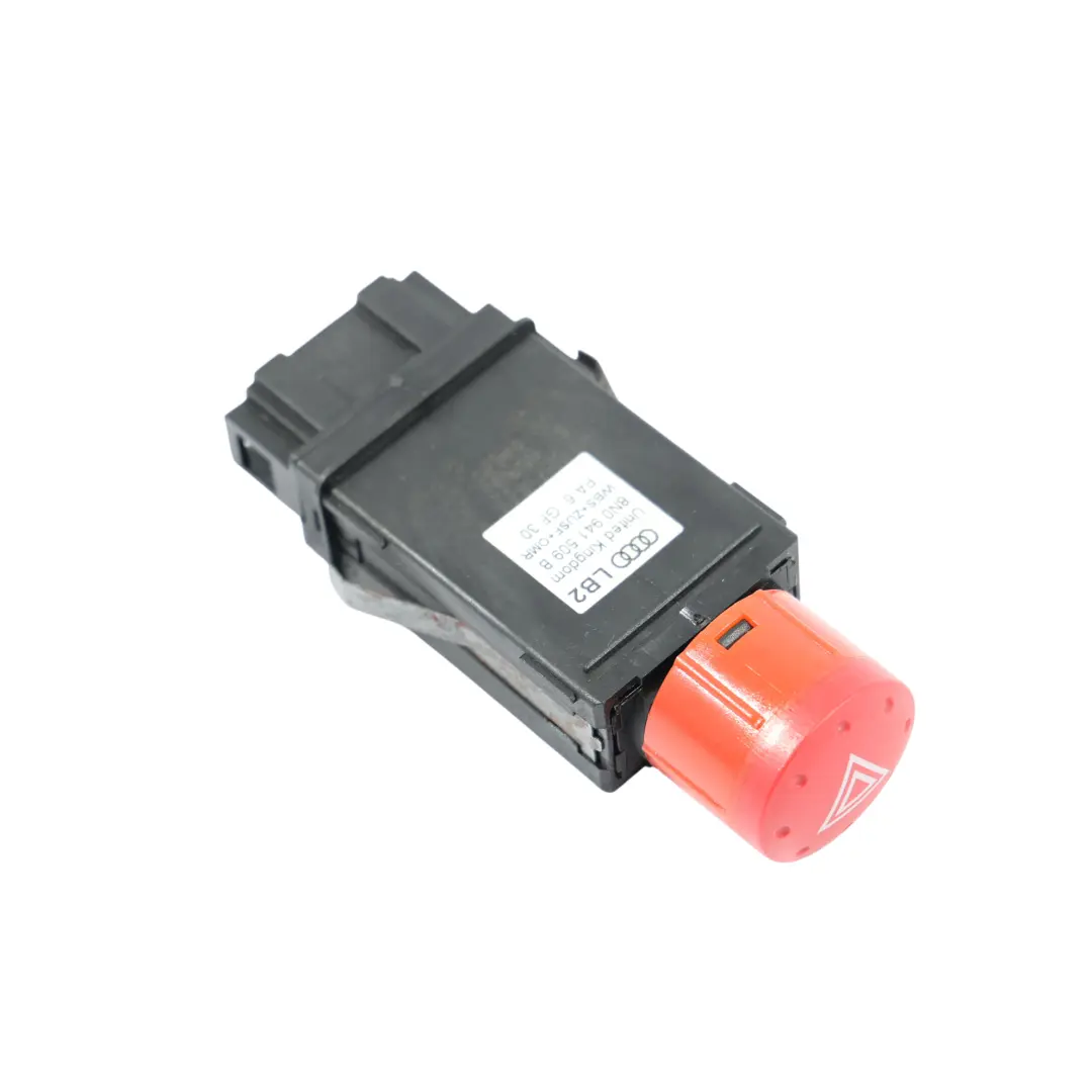 8N Przełącznik Przycisk Świateł Awaryjnych do Audi TT o numerze 8N0941509B Audi TT 8N Przełącznik Przycisk Świateł Awaryjnych - SKU 8N0941509B - Numer Części 8N0941509B
