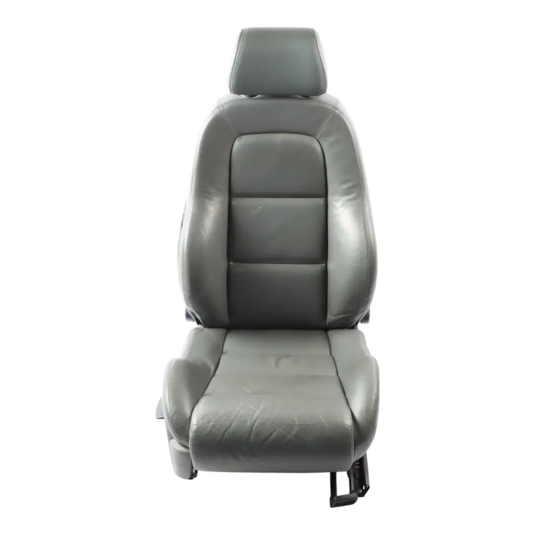 Mk1 8N Seat Front Right O/S Interior Heated Leather Grey to Audi TT with Part number 8N0963557 Audi TT Mk1 8N Seat Front Right O/S Interior Heated Leather Grey - SKU 8N0963557 - Part number 8N0963557