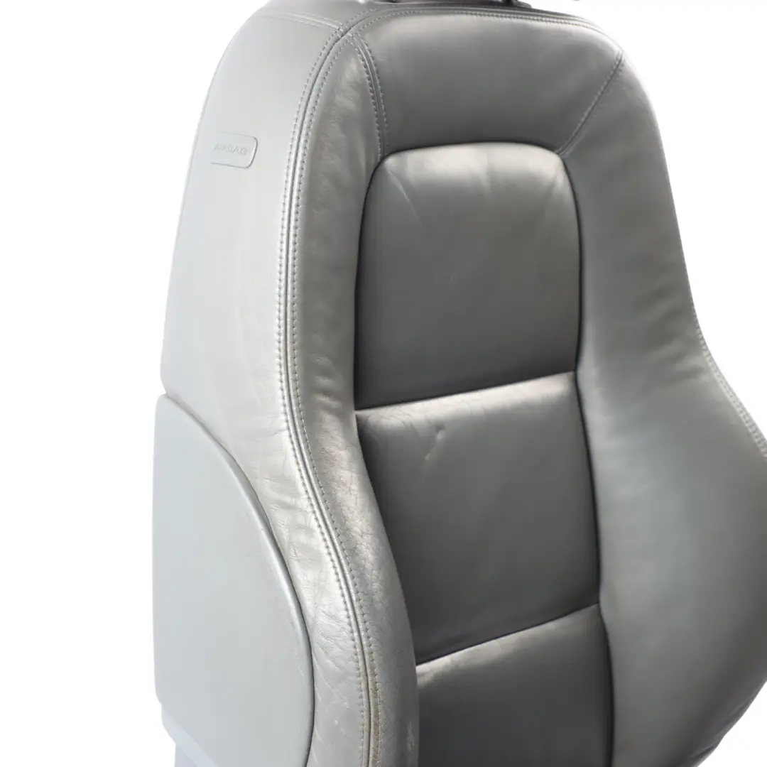 Mk1 8N Seat Front Right O/S Interior Heated Leather Grey to Audi TT with Part number 8N0963557 Audi TT Mk1 8N Seat Front Right O/S Interior Heated Leather Grey - SKU 8N0963557 - Part number 8N0963557