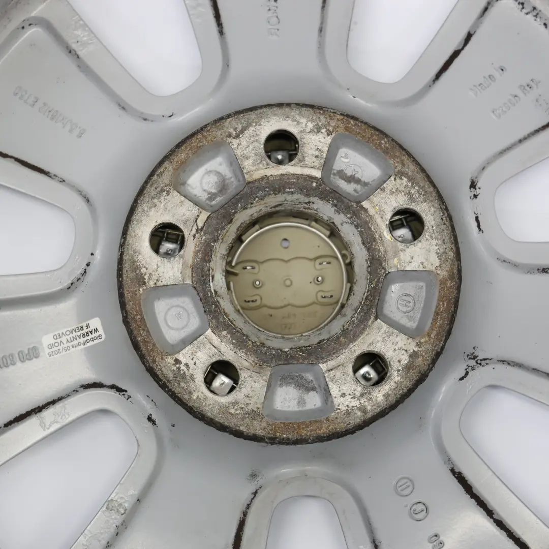 Audi A3 8P Silver Alloy Wheel Rim 16" 6,5J ET:50 - SKU 8P0601025BJ-4 - Part number 8P0601025BJ