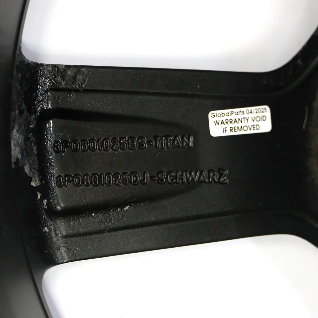 Audi A3 8P Cerchio Ruota In Lega 18" 7,5J ET:54 - SKU 8P0601025BS-1 - Numero di parte 8P0601025BS