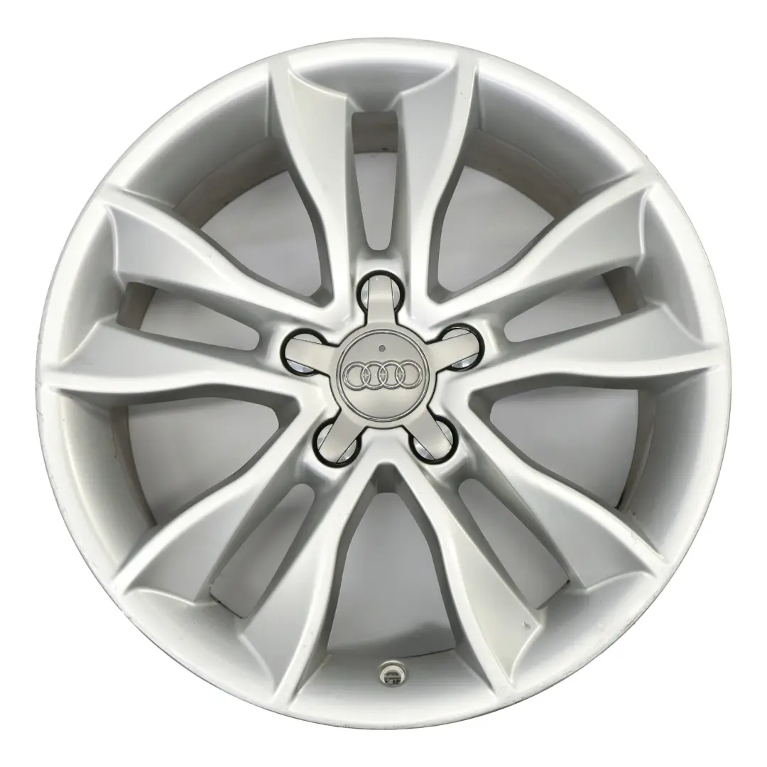 Alloy Rim 17" 7,5J ET:56 Star Double Spoke to Audi A3 8P Silver Wheel with Part number 8P0601025CC Audi A3 8P Silver Wheel Alloy Rim 17" 7,5J ET:56 Star Double Spoke - SKU 8P0601025CC-4 - Part number 8P0601025CC