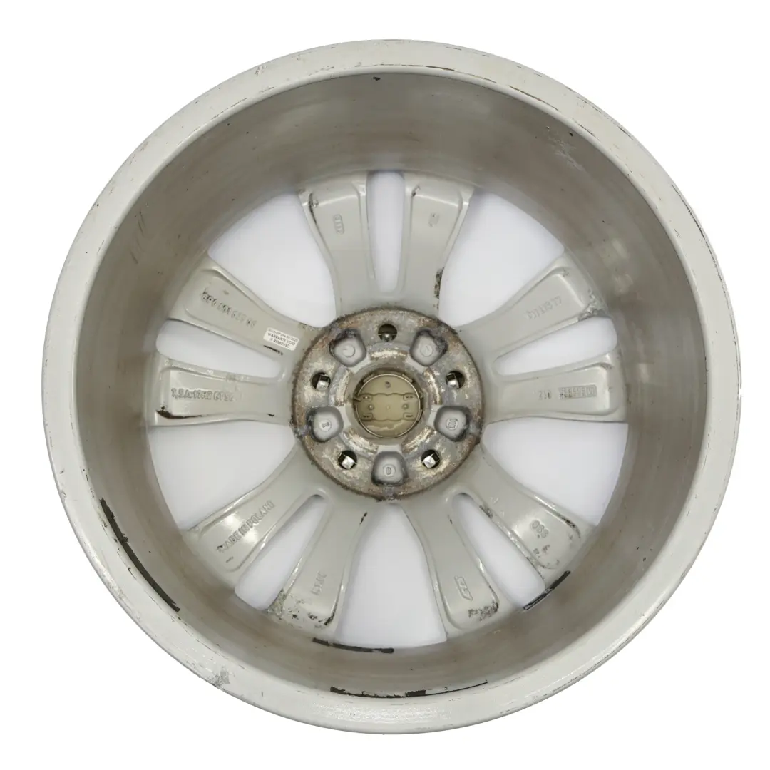 Alloy Rim 17" 7,5J ET:56 Star Double Spoke to Audi A3 8P Silver Wheel with Part number 8P0601025CC Audi A3 8P Silver Wheel Alloy Rim 17" 7,5J ET:56 Star Double Spoke - SKU 8P0601025CC-4 - Part number 8P0601025CC