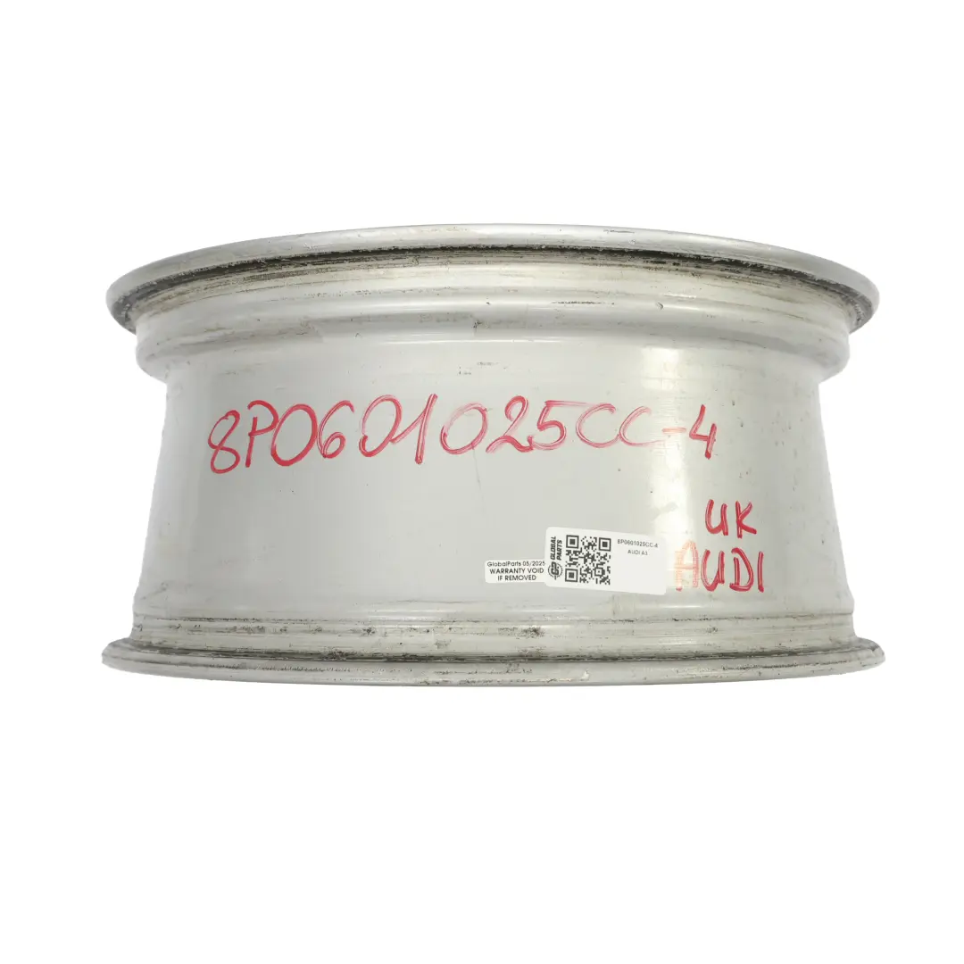 Alloy Rim 17" 7,5J ET:56 Star Double Spoke to Audi A3 8P Silver Wheel with Part number 8P0601025CC Audi A3 8P Silver Wheel Alloy Rim 17" 7,5J ET:56 Star Double Spoke - SKU 8P0601025CC-4 - Part number 8P0601025CC