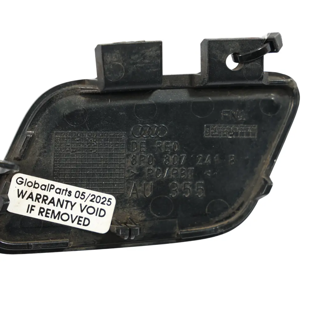 Audi A3 8P Cache Crochet De Remorquage Pare Chocs Avant Bleu Métallisé - X5X - SKU 8P0807241B-SPH - Numéro de pièce 8P0807241B