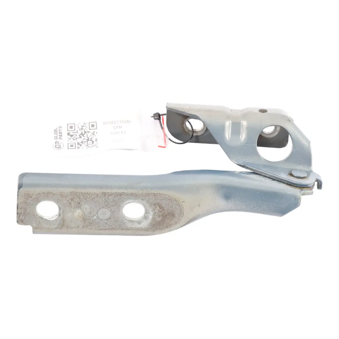 Capó Bisagra Delantera Derecha Esfera Azul Metalizado - X5X para Audi A3 8P con número de pieza 8P0823302B Audi A3 8P Capó Bisagra Delantera Derecha Esfera Azul Metalizado - X5X - SKU 8P0823302B-SPH - Número de pieza 8P0823302B