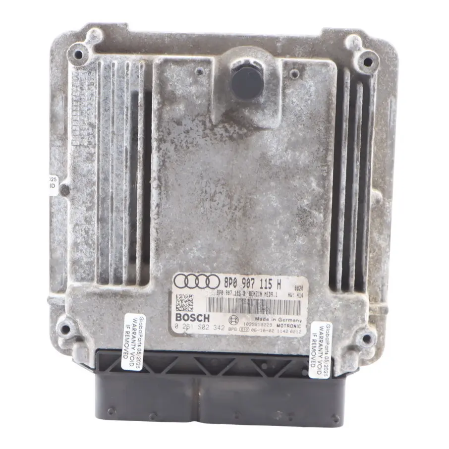 BHZ 265HP Módulo Control Motor ECU Manual para Audi S3 8P 2.0 TFSI con número de pieza 8P0907115H Audi S3 8P 2.0 TFSI BHZ 265HP Módulo Control Motor ECU Manual - SKU 8P0907115H - Número de pieza 8P0907115H