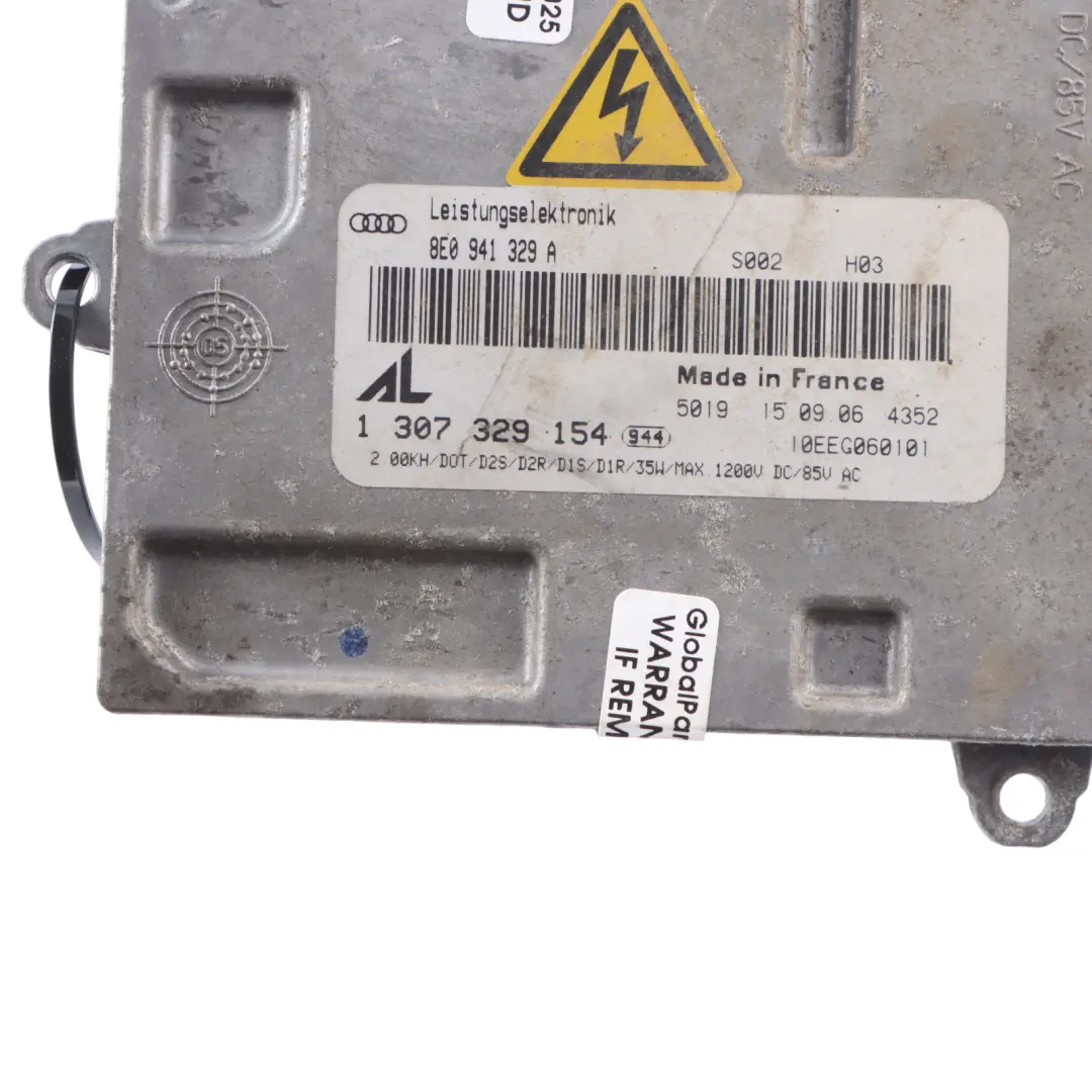 Xenon Module Audi A3 8P A4 B7 Headlamp Headlight Ballast Control Unit - SKU 8P0907391 - Part number 8P0907391