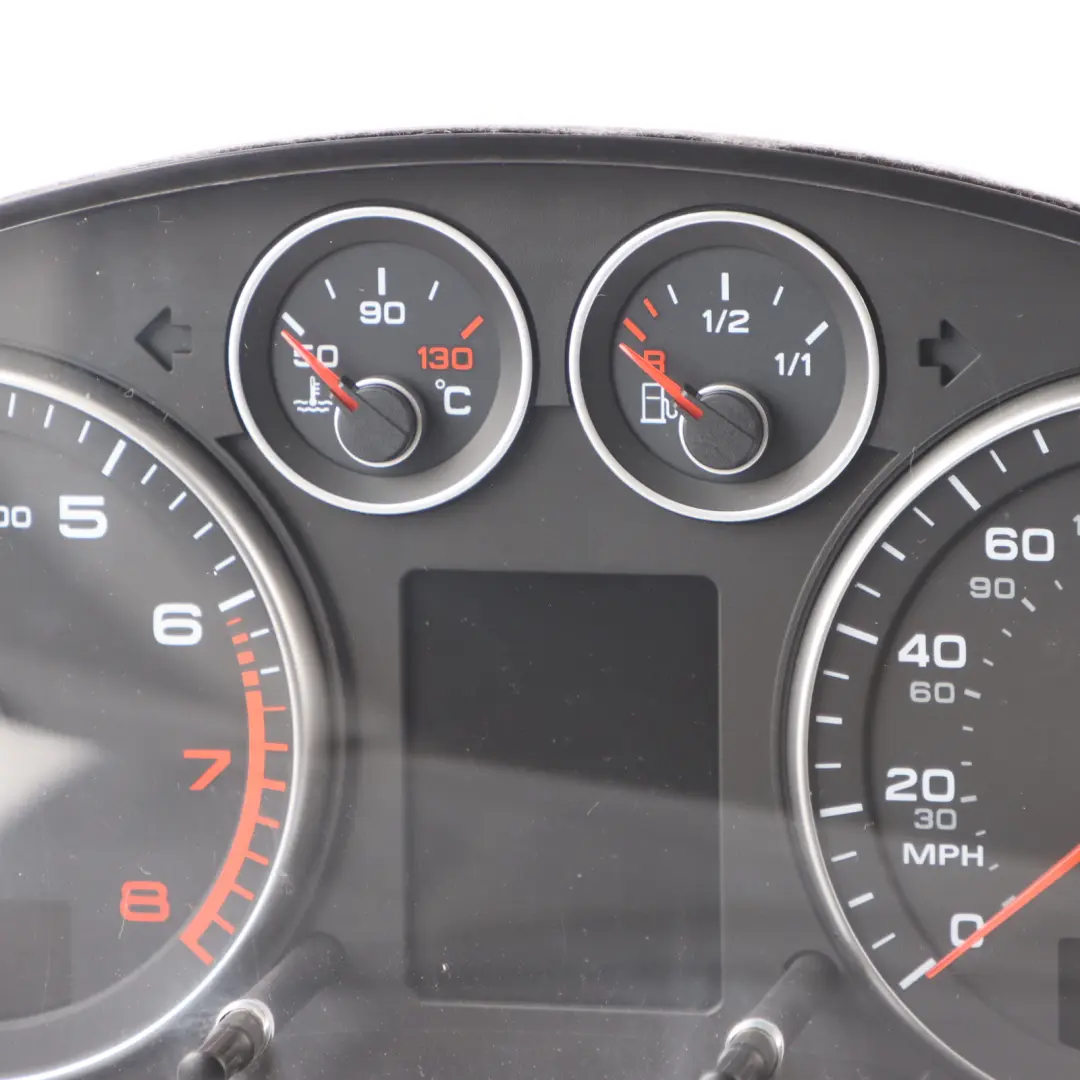 Instrument Cluster Speedo Clocks Meter Manual to Audi A3 8P 1.4 TFSI Petrol with Part number 8P0920982E Audi A3 8P 1.4 TFSI Petrol Instrument Cluster Speedo Clocks Meter Manual - SKU RHD-8P0920982E - Part number 8P0920982E