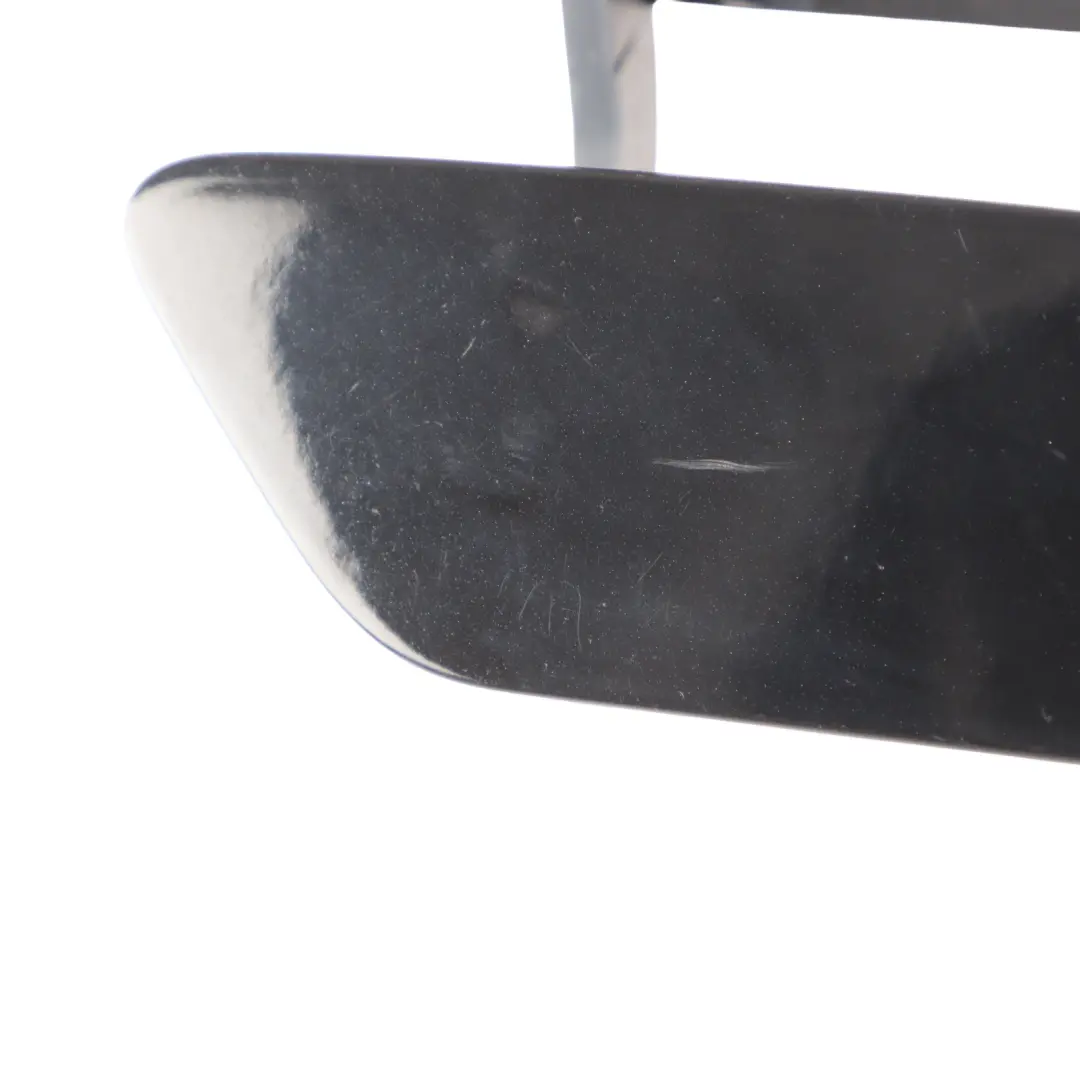 Headlight Lamp Washer Cover Cap Trim Right O/S Brilliant - Y9B Black to Audi A3 8P with Part number 8P0955276A Audi A3 8P Headlight Lamp Washer Cover Cap Trim Right O/S Brilliant - Y9B Black - SKU 8P0955276A-BBL - Part number 8P0955276A