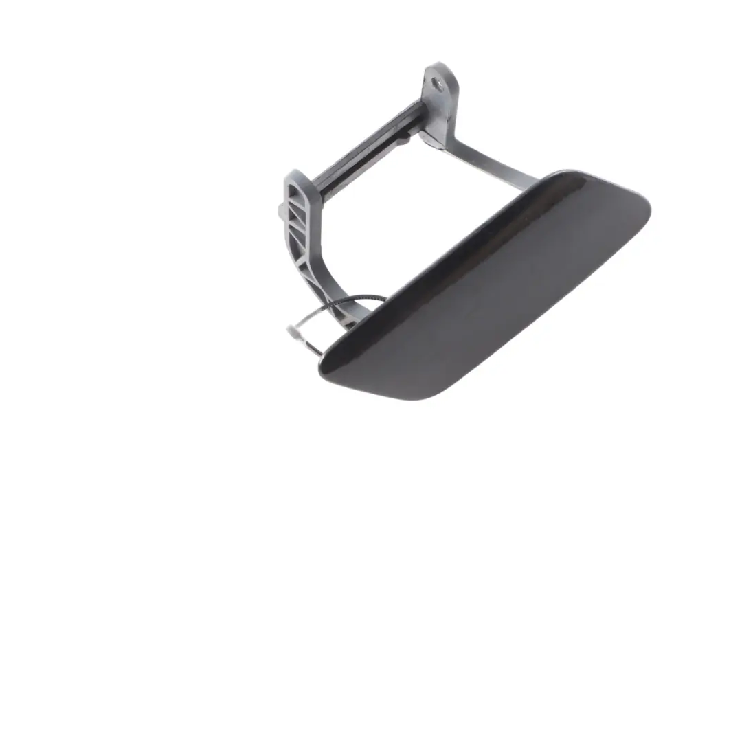 Headlight Lamp Washer Cover Cap Trim Right O/S Brilliant - Y9B Black to Audi A3 8P with Part number 8P0955276A Audi A3 8P Headlight Lamp Washer Cover Cap Trim Right O/S Brilliant - Y9B Black - SKU 8P0955276A-BBL - Part number 8P0955276A