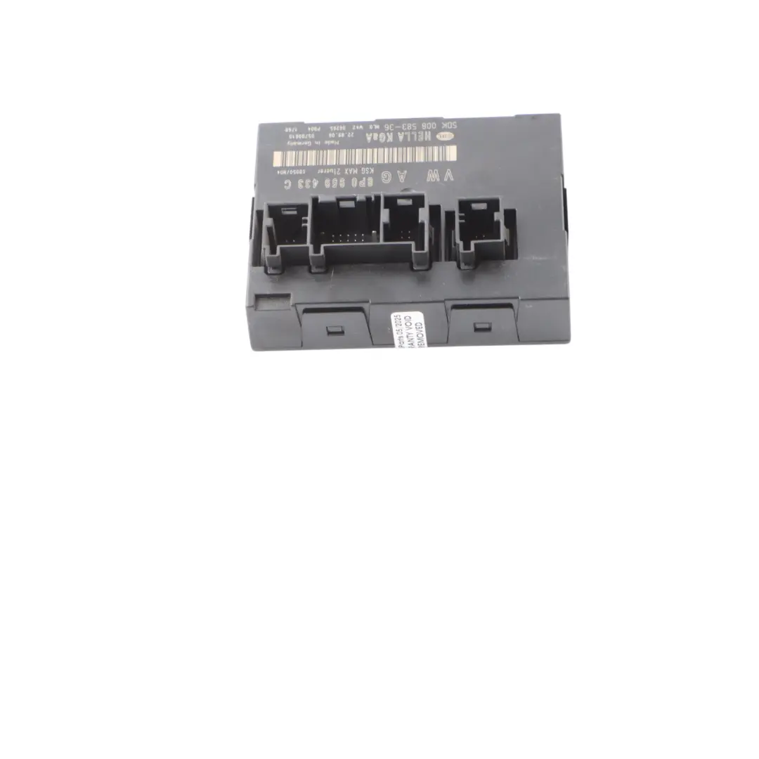 Module De Commande De Confort BCM pour Audi S3 8P à propos du numéro de pièce 8P0959433C Audi S3 8P Module De Commande De Confort BCM - SKU 8P0959433C - Numéro de pièce 8P0959433C