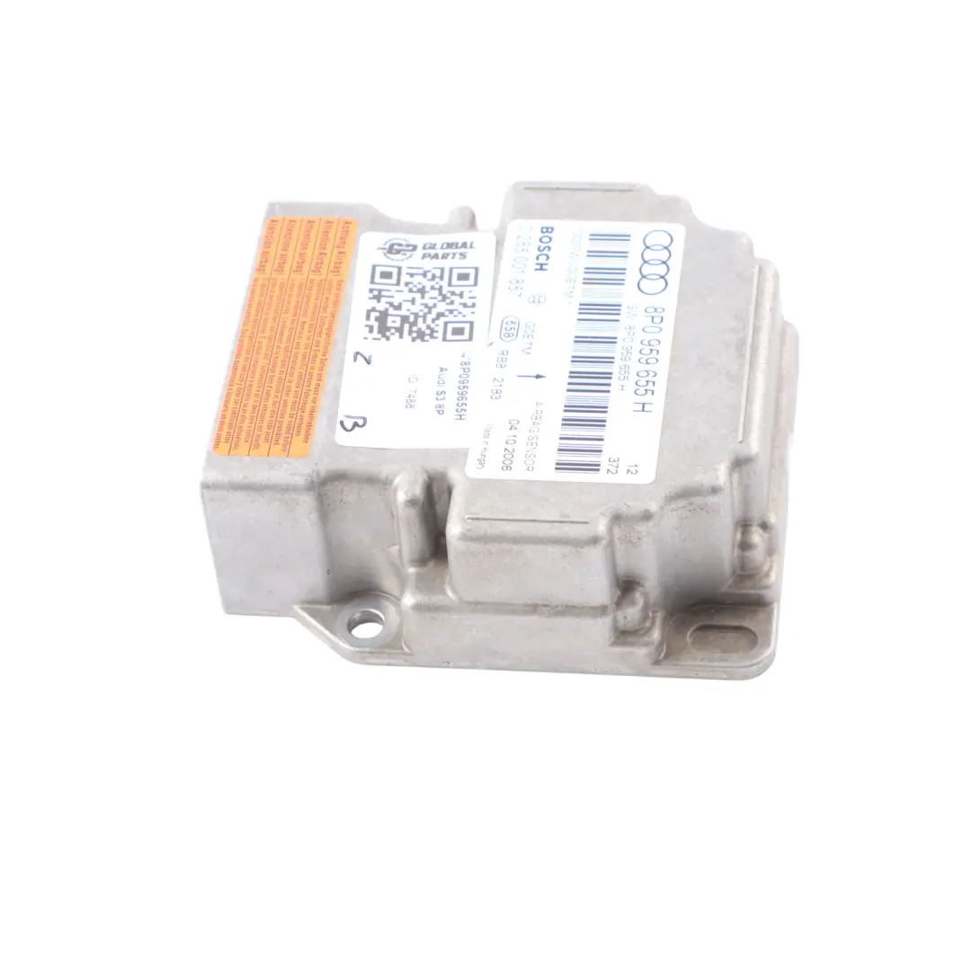Sensor De Control Del Módulo Aire Unidad ECU Sistema SRS para Audi A3 8P con número de pieza 8P0959655H Audi A3 8P Sensor De Control Del Módulo Aire Unidad ECU Sistema SRS - SKU 8P0959655H - Número de pieza 8P0959655H