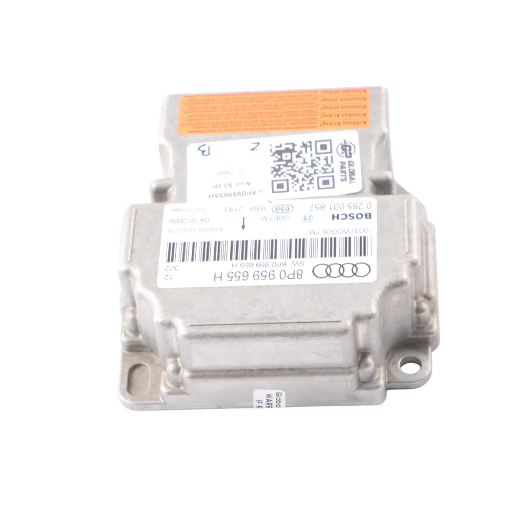 Modulo Aria Sensore Di Controllo SRS Sistema ECU Unità per Audi A3 8P con numero di parte 8P0959655H Audi A3 8P Modulo Aria Sensore Di Controllo SRS Sistema ECU Unità - SKU 8P0959655H - Numero di parte 8P0959655H