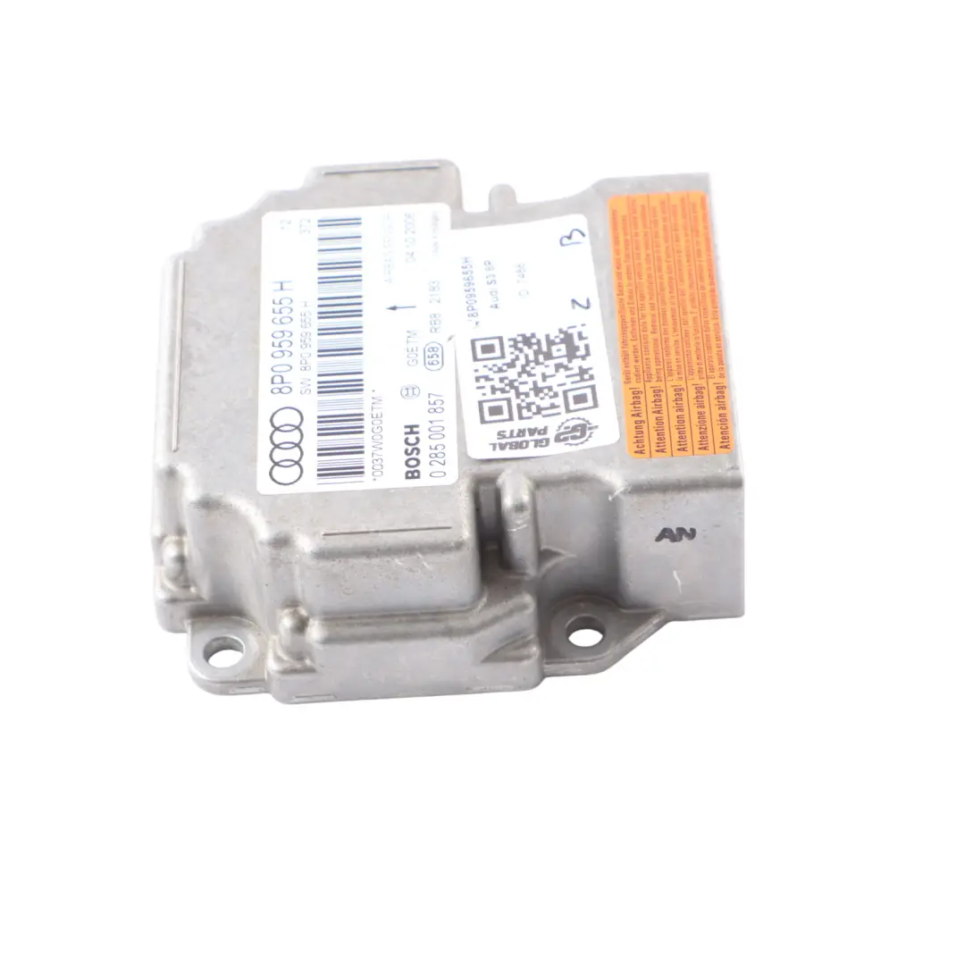 Module Control Sensor SRS System ECU Unit to Audi A3 8P Air with Part number 8P0959655H Audi A3 8P Air Module Control Sensor SRS System ECU Unit - SKU 8P0959655H - Part number 8P0959655H