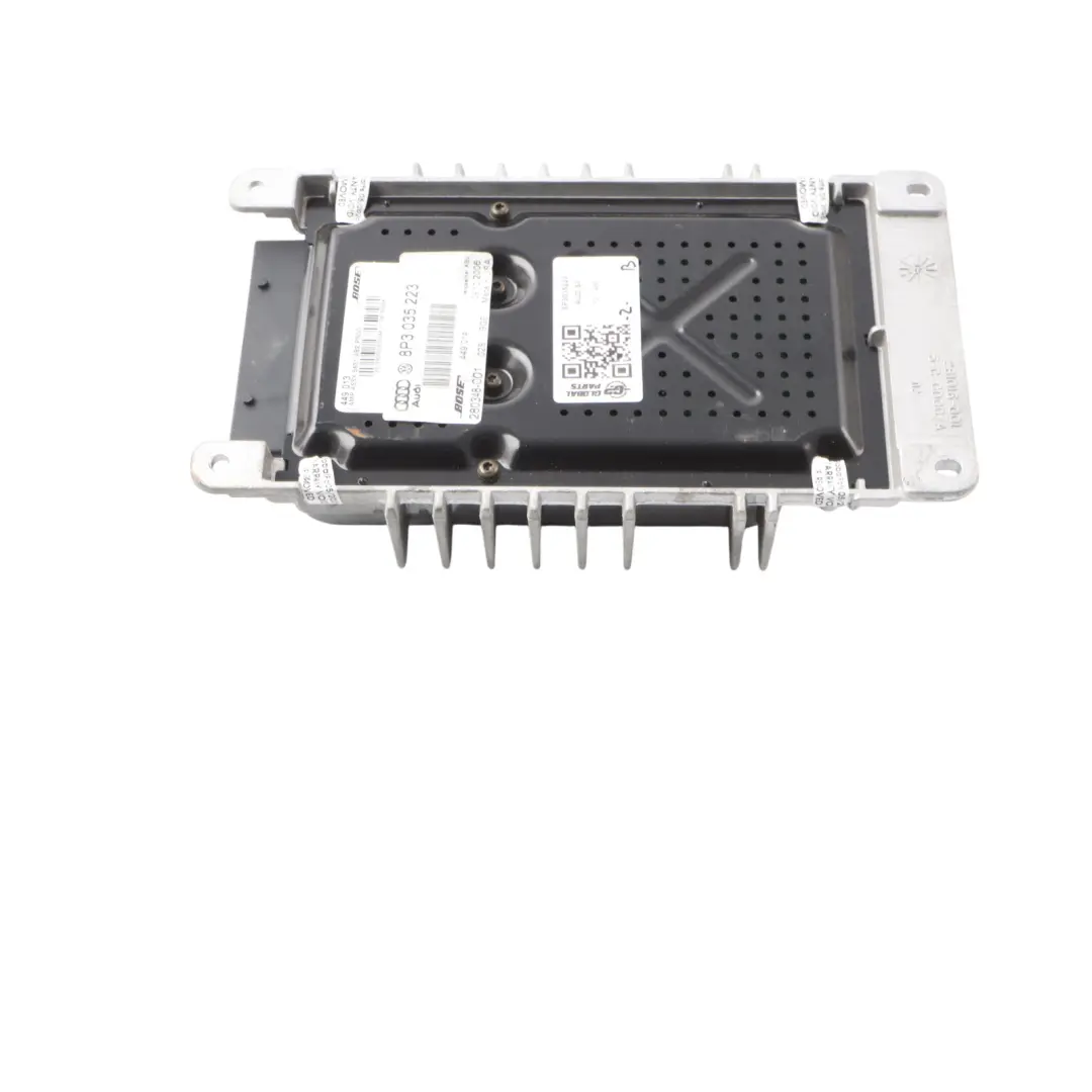 Audio Sound System Amplifier Bose to Audi S3 8P with Part number 8P3035223 Audi S3 8P Audio Sound System Amplifier Bose - SKU 8P3035223 - Part number 8P3035223