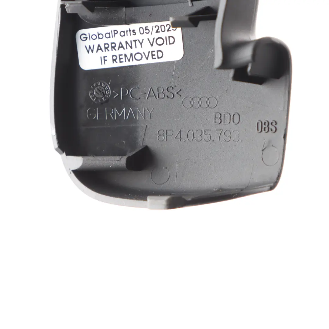 Embellecedor Del Altavoz Agudos Puerta Trasera Izquierda 8P4035794 para Audi A3 8P con número de pieza 8P4035793 Audi A3 8P Embellecedor Del Altavoz Agudos Puerta Trasera Izquierda 8P4035794 - SKU 8P4035793 - Número de pieza 8P4035793