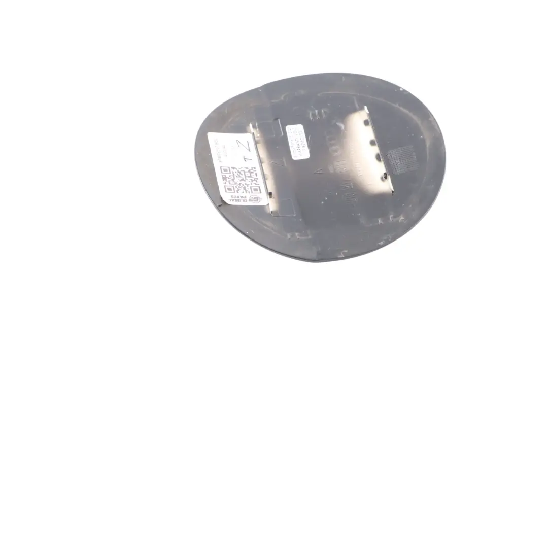 Flap Cover Filler Fill In Flap Brilliant Black Metallic - Y9B to Audi A3 8P Fuel with Part number 8P4809907 Audi A3 8P Fuel Flap Cover Filler Fill In Flap Brilliant Black Metallic - Y9B - SKU 8P4809907-BBL - Part number 8P4809907