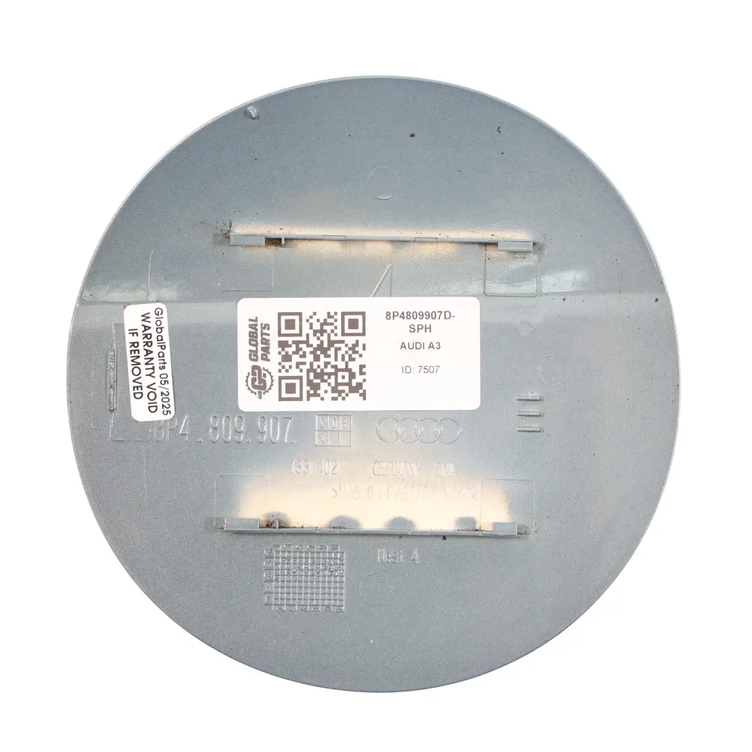 Couvercle Trappe Carburant Bleu Métallisé - X5X pour Audi A3 8P à propos du numéro de pièce 8P4809907D Audi A3 8P Couvercle Trappe Carburant Bleu Métallisé - X5X - SKU 8P4809907D-SPH - Numéro de pièce 8P4809907D