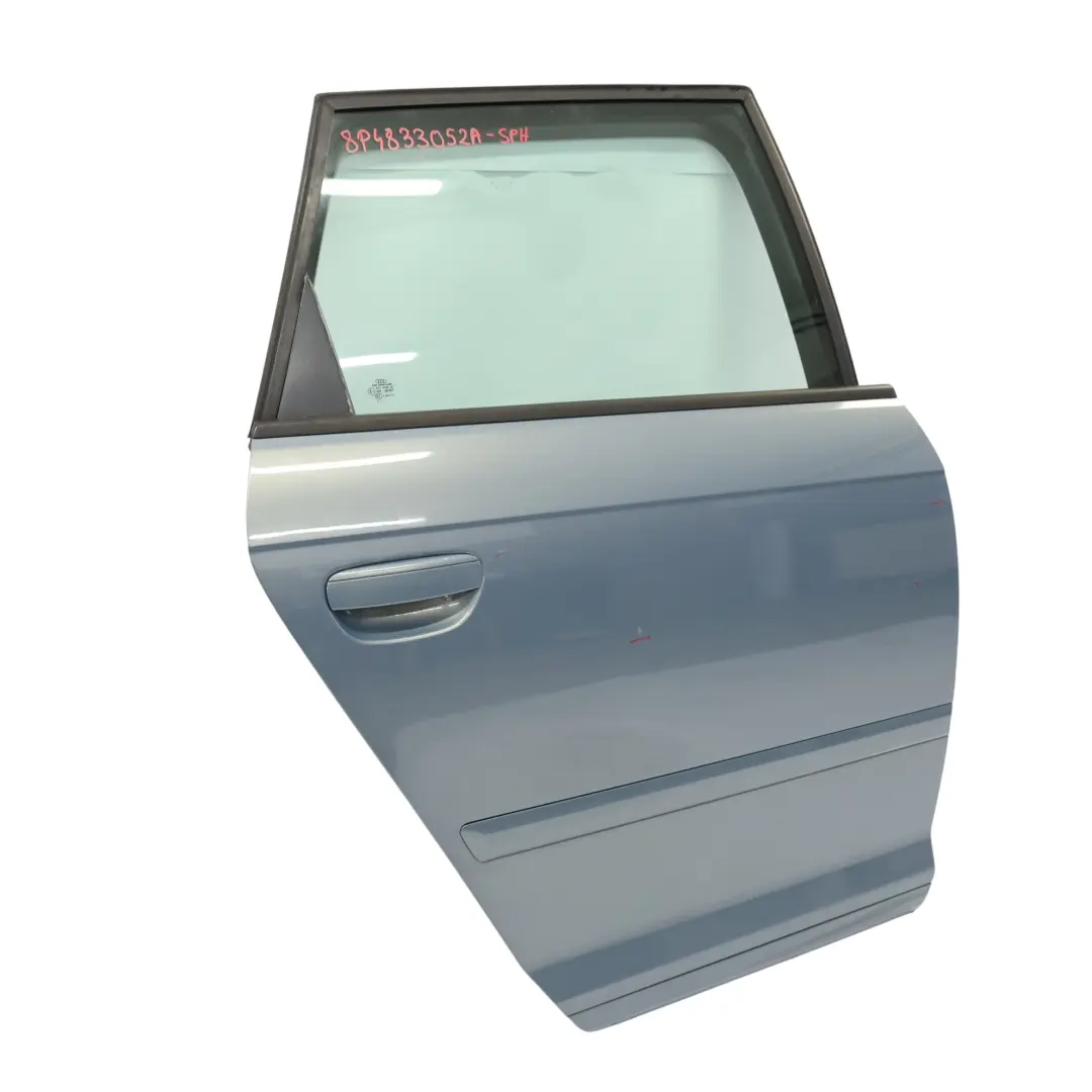 Sportback Porta Posteriore Destra Sphere Blue Metallic - X5X per Audi A3 8P con numero di parte 8P4833052A Audi A3 8P Sportback Porta Posteriore Destra Sphere Blue Metallic - X5X - SKU 8P4833052A-SPH - Numero di parte 8P4833052A