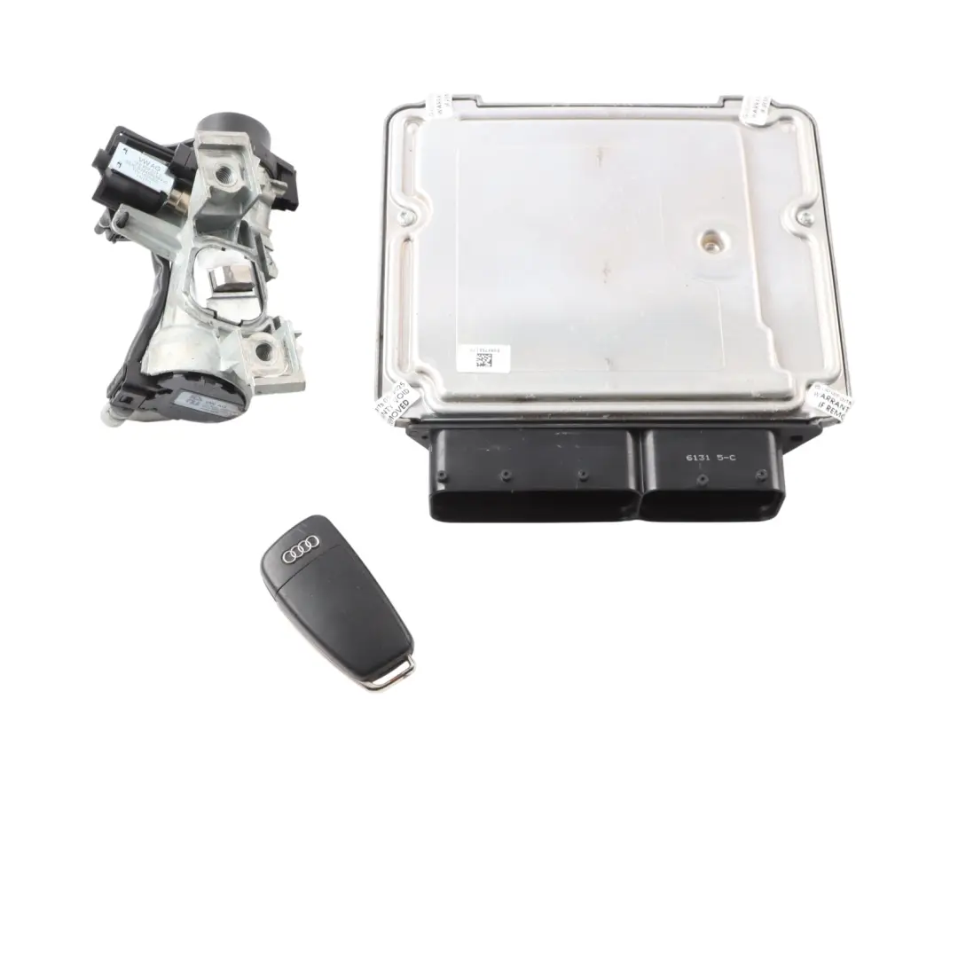 Audi A3 8P 1.8 TFSI CDAA 160HP Engine Module ECU Kit Ignition + Key - SKU 8P7907115K-1 - Part number 8P7907115K