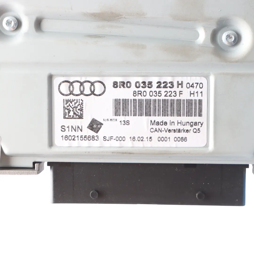 Audi A4 B8 A5 8T Q5 8R Audio Amplifier Sound Module Control Unit - SKU 8R0035223H - Part number 8R0035223H