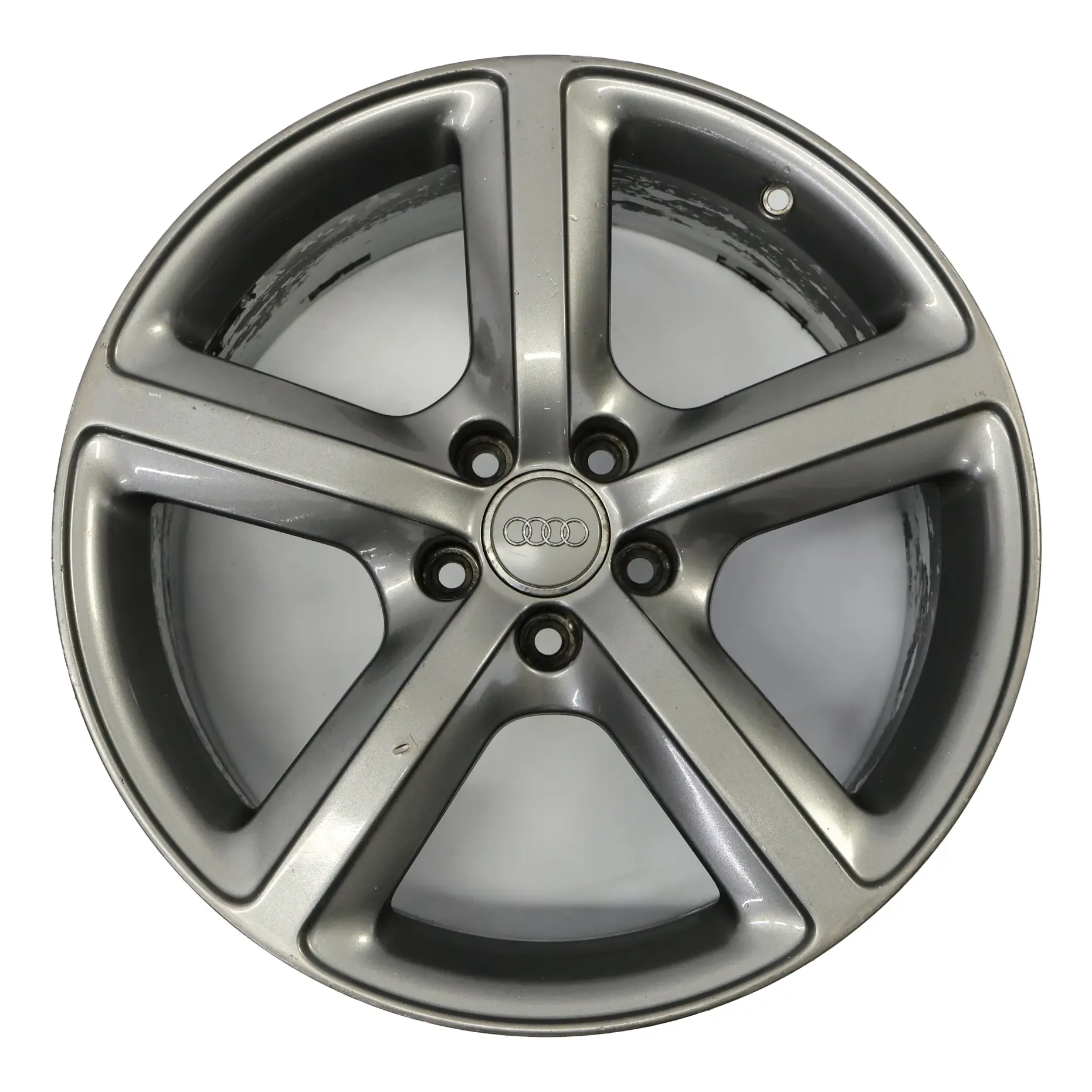Cerchio In Lega Audi Q5 8R Grigio 19" 8J ET:39 Raggi A Stella 8R0601025BD