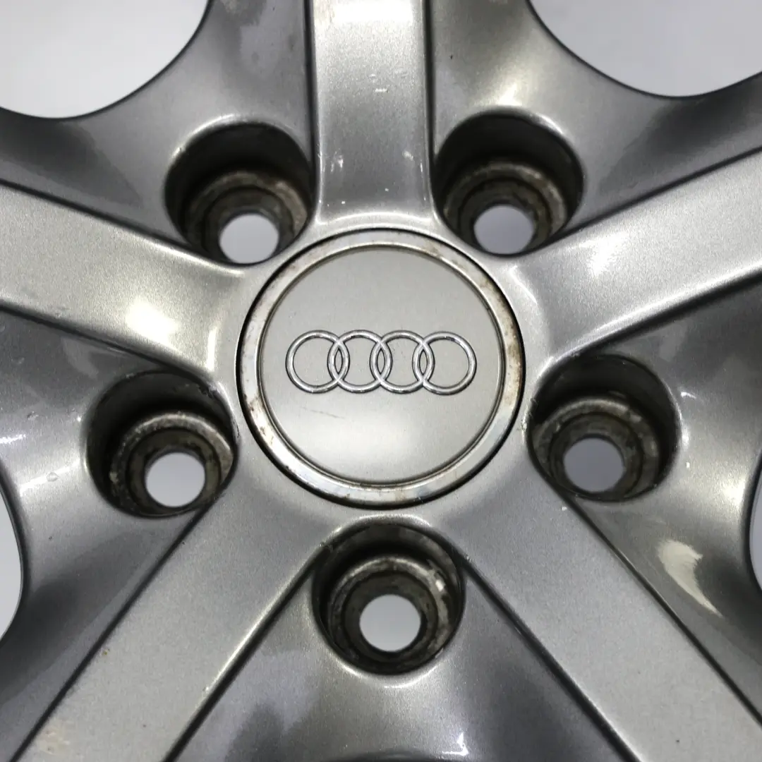 Grey Wheel Alloy Rim 19" 8J ET:39 Star Spoke to Audi Q5 8R with Part number 8R0601025BD Audi Q5 8R Grey Wheel Alloy Rim 19" 8J ET:39 Star Spoke - SKU 8R0601025BD-1 - Part number 8R0601025BD