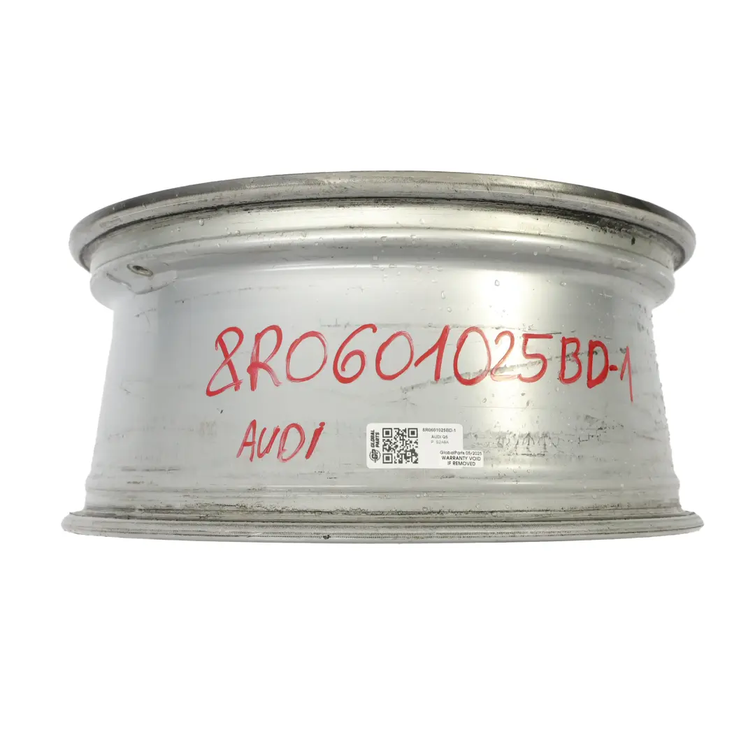  Cerchio In Lega Audi Q5 8R Grigio 19" 8J ET:39 Raggi A Stella - SKU 8R0601025BD-1 - Numero di parte 8R0601025BD
