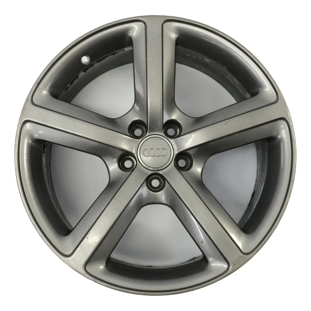 Llanta De Aleación Gris 19" 8J ET:39 Star Spoke para Audi Q5 8R con número de pieza 8R0601025BD Audi Q5 8R Llanta De Aleación Gris 19" 8J ET:39 Star Spoke - SKU 8R0601025BD-4 - Número de pieza 8R0601025BD