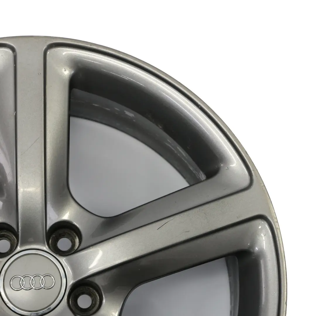 Grey Wheel Alloy Rim 19" 8J ET:39 Star Spoke to Audi Q5 8R with Part number 8R0601025BD Audi Q5 8R Grey Wheel Alloy Rim 19" 8J ET:39 Star Spoke - SKU 8R0601025BD-4 - Part number 8R0601025BD
