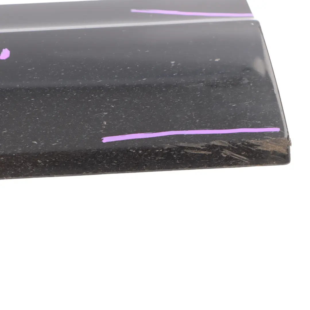 Side Skirt Left N/S Door Sill Cover Panel Brilliant Black - Y9B to Audi Q5 8R with Part number 8R0853959E Audi Q5 8R Side Skirt Left N/S Door Sill Cover Panel Brilliant Black - Y9B - SKU 8R0853959E-BBL - Part number 8R0853959E